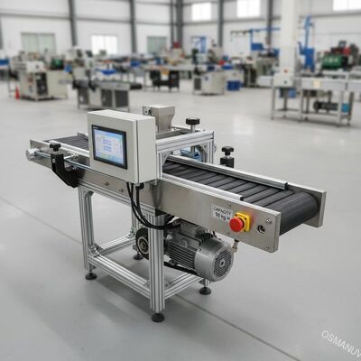 ماشین کمربند حمل کننده با موتور سرو با ظرفیت کنترل PLC 50kg / H