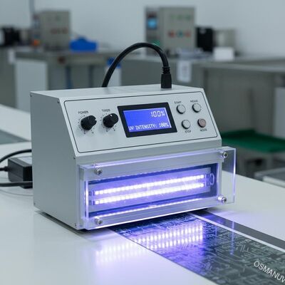 سیستم سفت کننده UV LED با سرعت بالا با کنترل دستی
