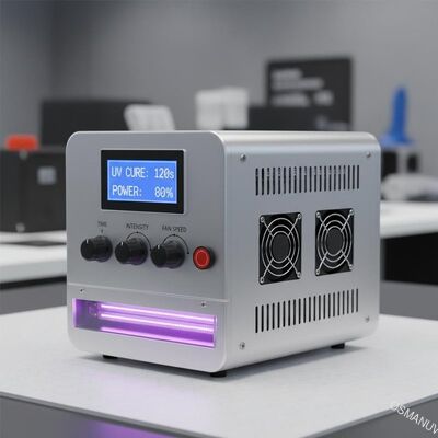 کنترل دستی خنک کننده هوا دستگاه UV LED برای آلیاژ آلومینیوم