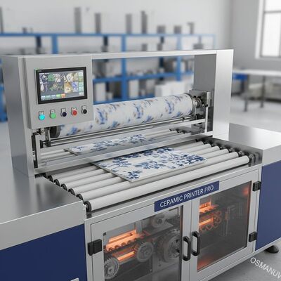 دستگاه انتقال گرما چرخش سرامیکی برای چاپ سفارشی