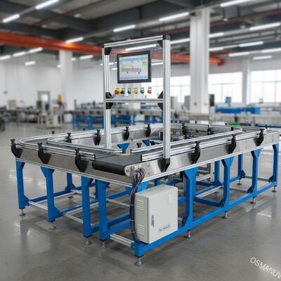 سیستم حمل و نقل کمربند کارایی خودکار با سیستم کنترل PLC