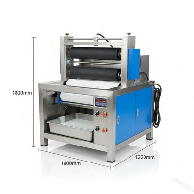 تجهیزات پوشش رولر رنگ با سرعت 0-20m / min و 1800 * 1000 * 1200mm اندازه