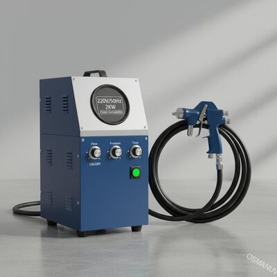 220V/50Hz منبع برق تجهیزات پوشش اسپری صنعتی با مصرف 2KW