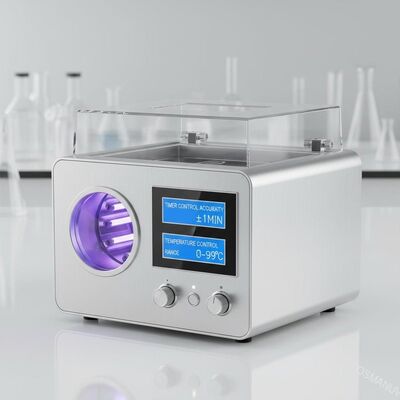 دقت کنترل تایمر ±1 دقیقه دستگاه تشعشع UV محدوده کنترل دمای 0-99C