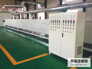 خط پوشش اشعه ماوراء بنفش دستگاه Uv Varnish Rays ISO9001 L10000mm