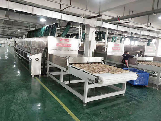  High Capacity 14-Stage Microwave Drying Machine for Pulp and Herb Processing