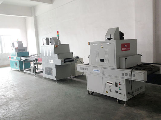 W300mm دستگاه اشعه ماورا بنفش موج نور / دستگاه پخت UV 10m / min