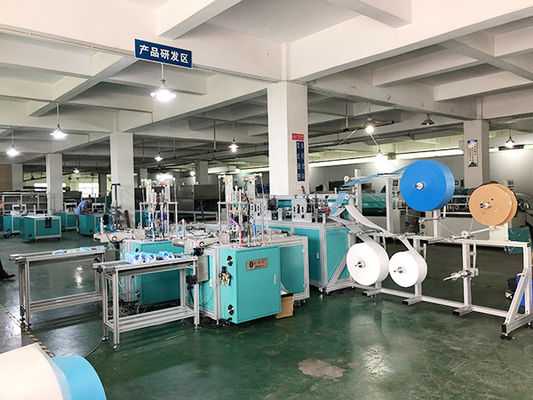 ISO9001 20KW دستگاه ساخت ماسک صورت جراحی / خط تولید ماسک جراحی