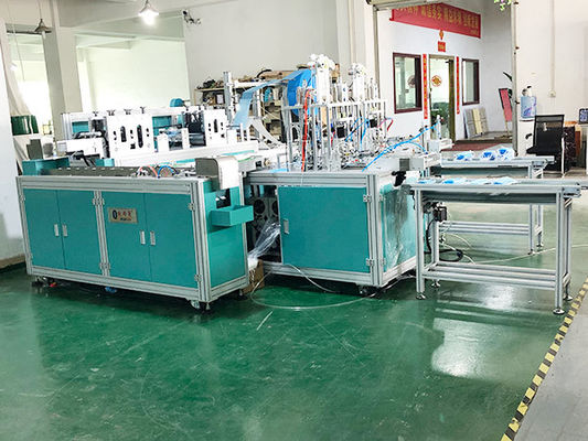 ISO9001 20KW دستگاه ساخت ماسک صورت جراحی / خط تولید ماسک جراحی