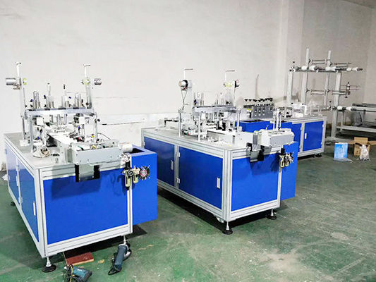 ISO9001 20KW دستگاه ساخت ماسک صورت جراحی / خط تولید ماسک جراحی
