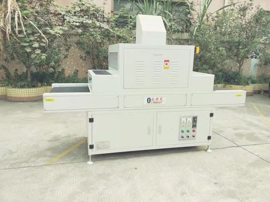 ISO9001 دستگاه پختن اشعه ماورا بنفش نوار نقاله تخلیه گرما 380V 50HZ