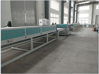 خط پوشش اشعه ماوراء بنفش دستگاه Uv Varnish Rays ISO9001 L10000mm