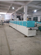 خط پوشش اشعه ماوراء بنفش دستگاه Uv Varnish Rays ISO9001 L10000mm