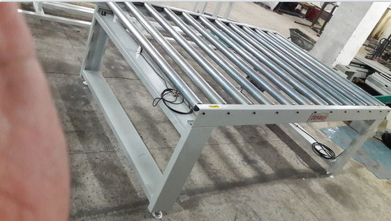 ISO9001 0.75KW تسمه نقاله قابل حمل داغ مرکز ماشین غلتک