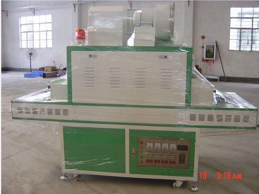 3 متر / حداقل ارتفاع قابل تنظیم دستگاه پخت UV 480 میلی متر عرض شبکه نوار نقاله