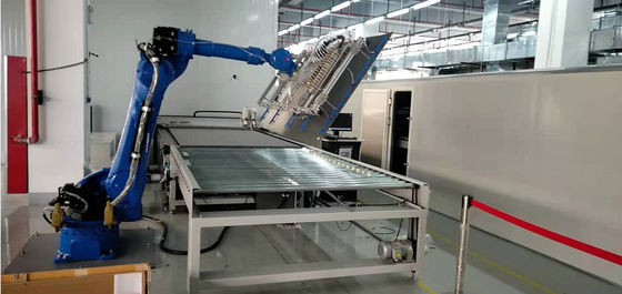 0-180° ماشین پوشش اسپری با سیستم کنترل PLC / HMI برای ضخامت پوشش 0.1-3mm