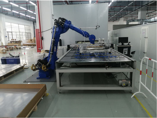 0-180° ماشین پوشش اسپری با سیستم کنترل PLC / HMI برای ضخامت پوشش 0.1-3mm