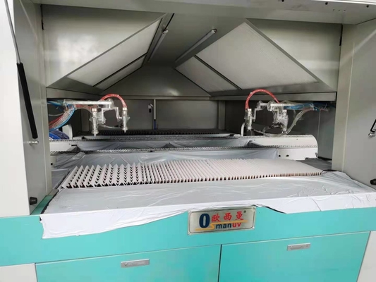 28 - دستگاه پوشش اسپری روشنایی Tec 50KW با سیستم نوار نقاله