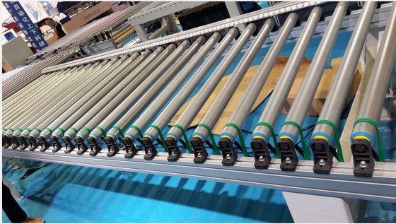 ماشین کمربند حمل کننده کنترل شده توسط PLC با موتور سرو ظرفیت 50kg/h