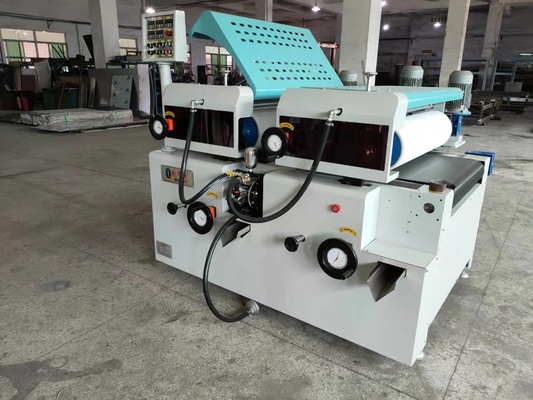 منبع برق 220V / 50Hz و 1000mm حداکثر عرض پوشش تجهیزات پوشش رولر برای رنگ