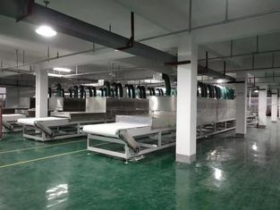 ماشین خشک کن مایکروویو صنعتی 10m/Min 380V برای جعبه تخت یا جعبه ناهار