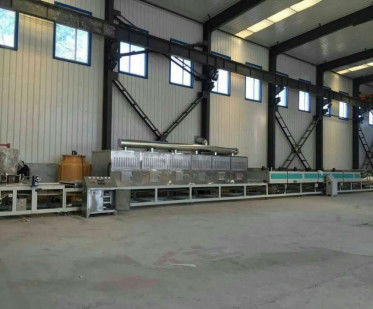 حالت کنترل PLC خشک کن مایکروویو خلاء برای ظرفیت 1-10T / h در تقاضای بالا