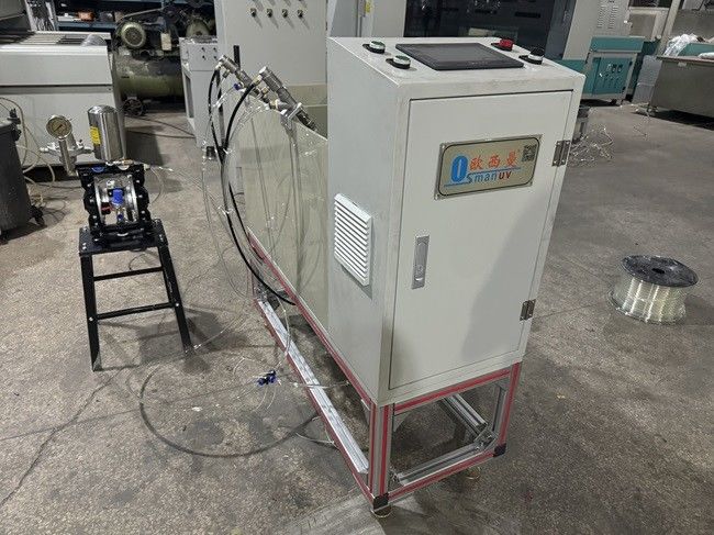 ماشین پوشش پالس با دوام متنوع ابعاد اتاق اسپری 400 * 400 * 500 میلی متر مصرف برق 0.95KW