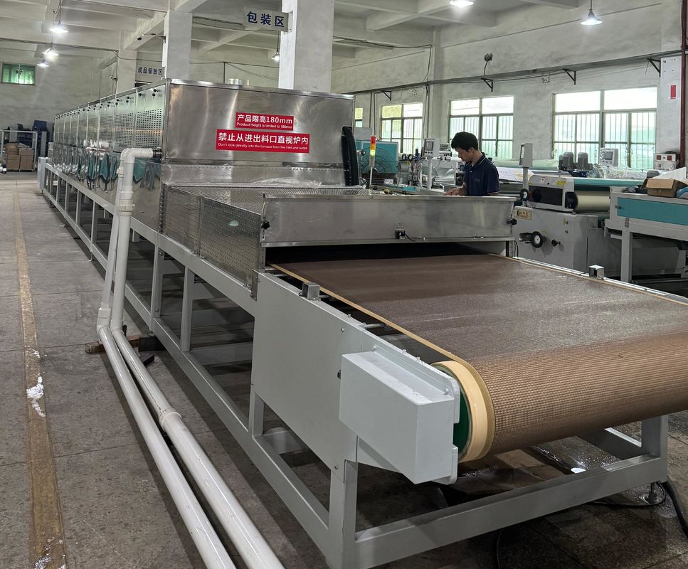85kW قدرت آب خنک کننده مایکروویو خشک کن مرحله 9