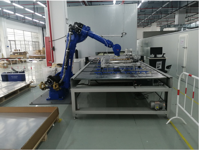 0-180° ماشین پوشش اسپری با سیستم کنترل PLC / HMI برای ضخامت پوشش 0.1-3mm