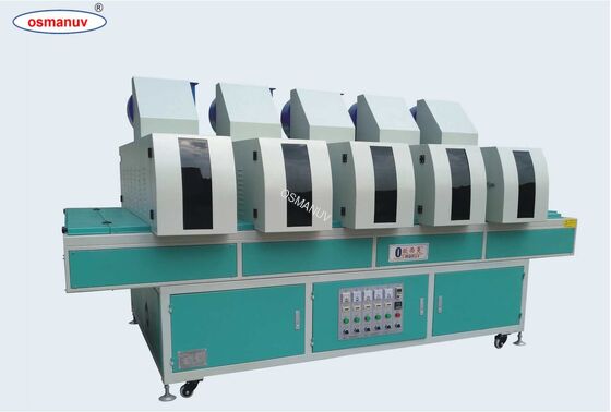Five Lamp 1.5mm Curing Machine Equipped  For Pvc Sheet, Calcium Silicate Sheet, Aluminum Sheet, Iron Sheet surface
