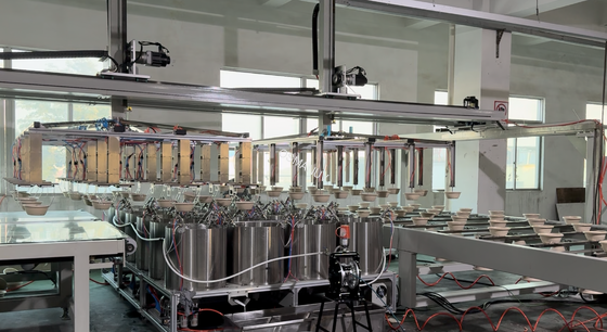 Spin Coating Line for Eco-Friendly Tableware | Precision Internal Coating Solution