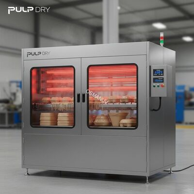 High-Speed Infrared Drying Machine for Rapid heating of Coatings on Pulp Molded Products