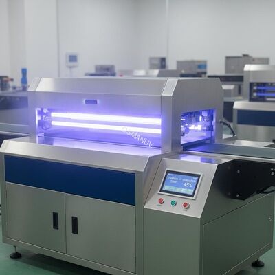 W300mm Light wave UV Irradiation Machine / UV Curing Machine 10m/min
