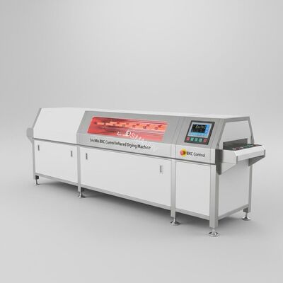 5m/Min BKC Control Stainless Steel Infrared Drying Machine Computer White