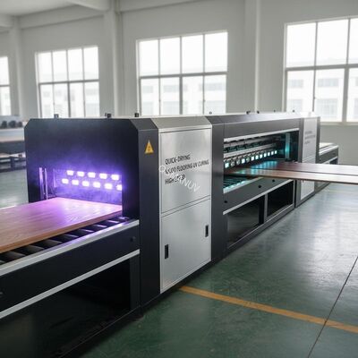 Quick - Drying Wood Flooring UV Curing Equipment With High Speed