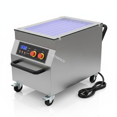 Mobile Uv Light Curing Machine , Cold Rolled Plate Uv Dryer Machine