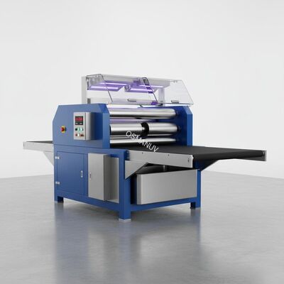 620mm Width Double Roll UV Coating Machine 10KW For Floor