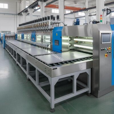 90 Degree Rotating UV Coating Machine For Cement Fiberboard