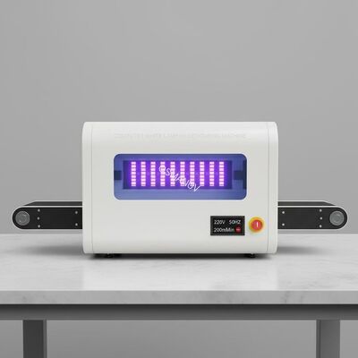 220V 50HZ Computer White Lamp UV LED Curing Machine 200m/Min