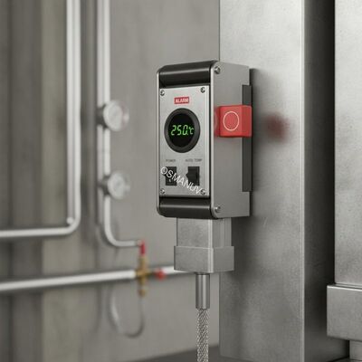 Alarm Industial Automatic Temperature Control Oven Door Buckle