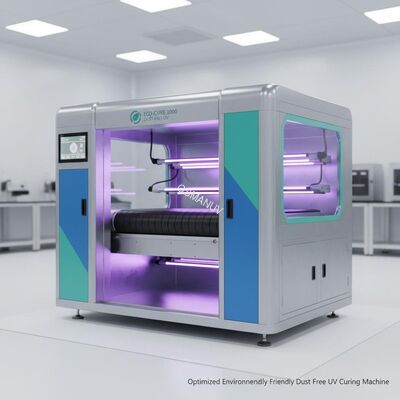 Optimized Environmentally Friendly Dust Free UV Curing Machine