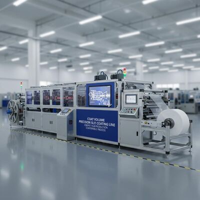 Controllable Coat Volume Precision Slit Coating Production Line For PET Film