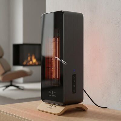 2.5KW Infrared Heating Device with Horizontal/Vertical Air Flow Direction for Heating