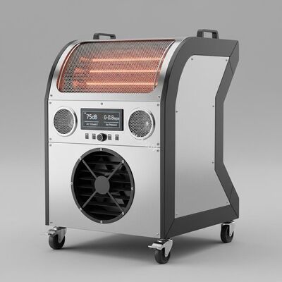 75dB Infrared Dryer Machine 0-9999m3/H Air Volume 0-0.8Mpa Air Pressure