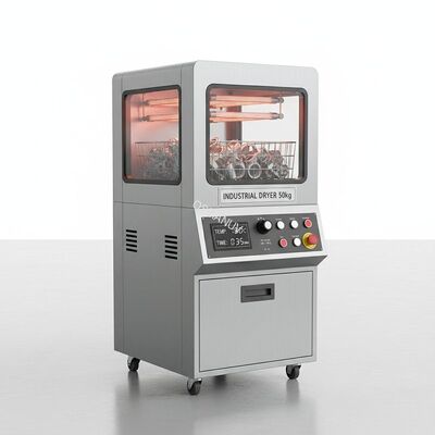 Industrial-grade Infrared Drying Machine 50kg Capacity Space-saving Design