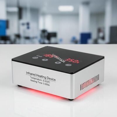 Compact Infrared Heating Device for Heating Temperature 0-200C and Heating Time 0-999s