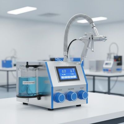 0-1000ml/min Spray Volume Spray Coating Machine for Coating Thickness 0.1-3mm