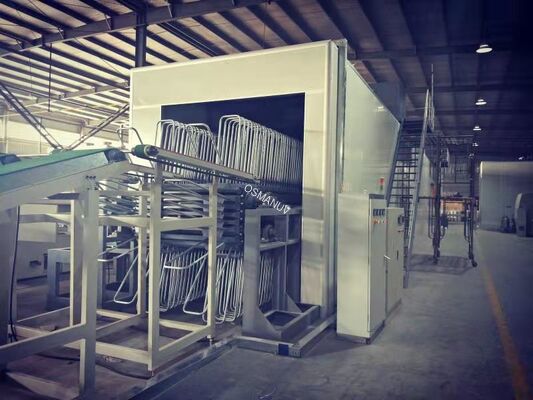 Virtical Drying Kiln natural gas Max 80 Degrees 2500mm for plate Furniture Board