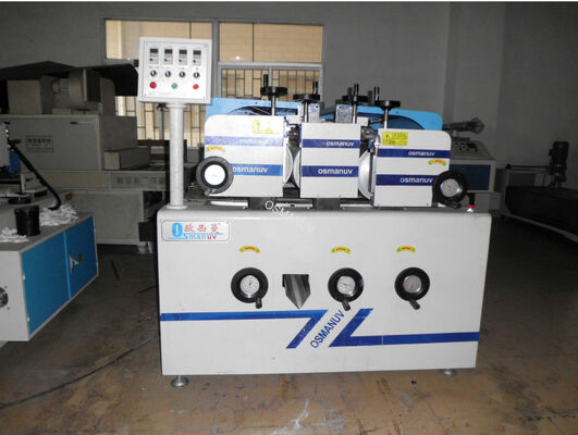 9KW 850mm Height Wood Uv Roller Coating Machine With  Motor