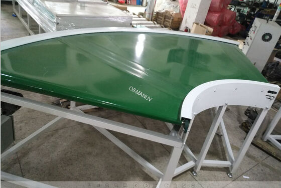 10m/Min 180Degree Turning Conveyor Belt Machine / Conveyor Belt Vulcanizing Machine